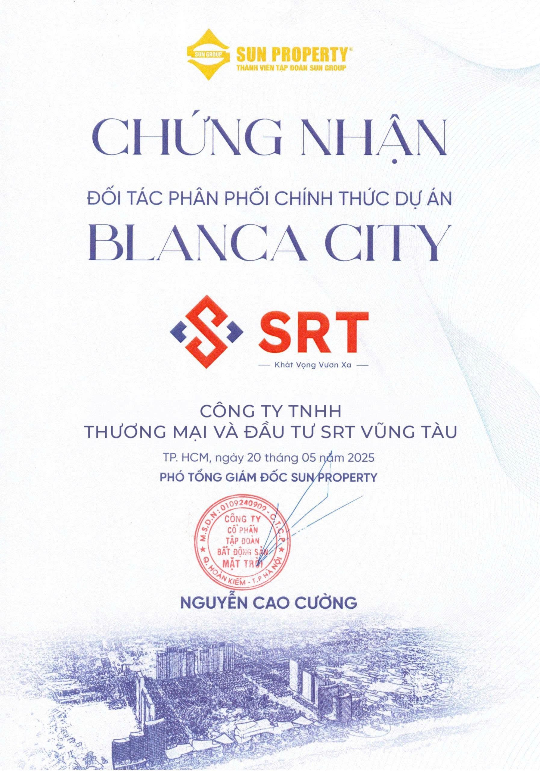 Giay_Chung_Nhan_Doi_Tac_Sun_Blanca_City_Property_SRT_Vung_Tau