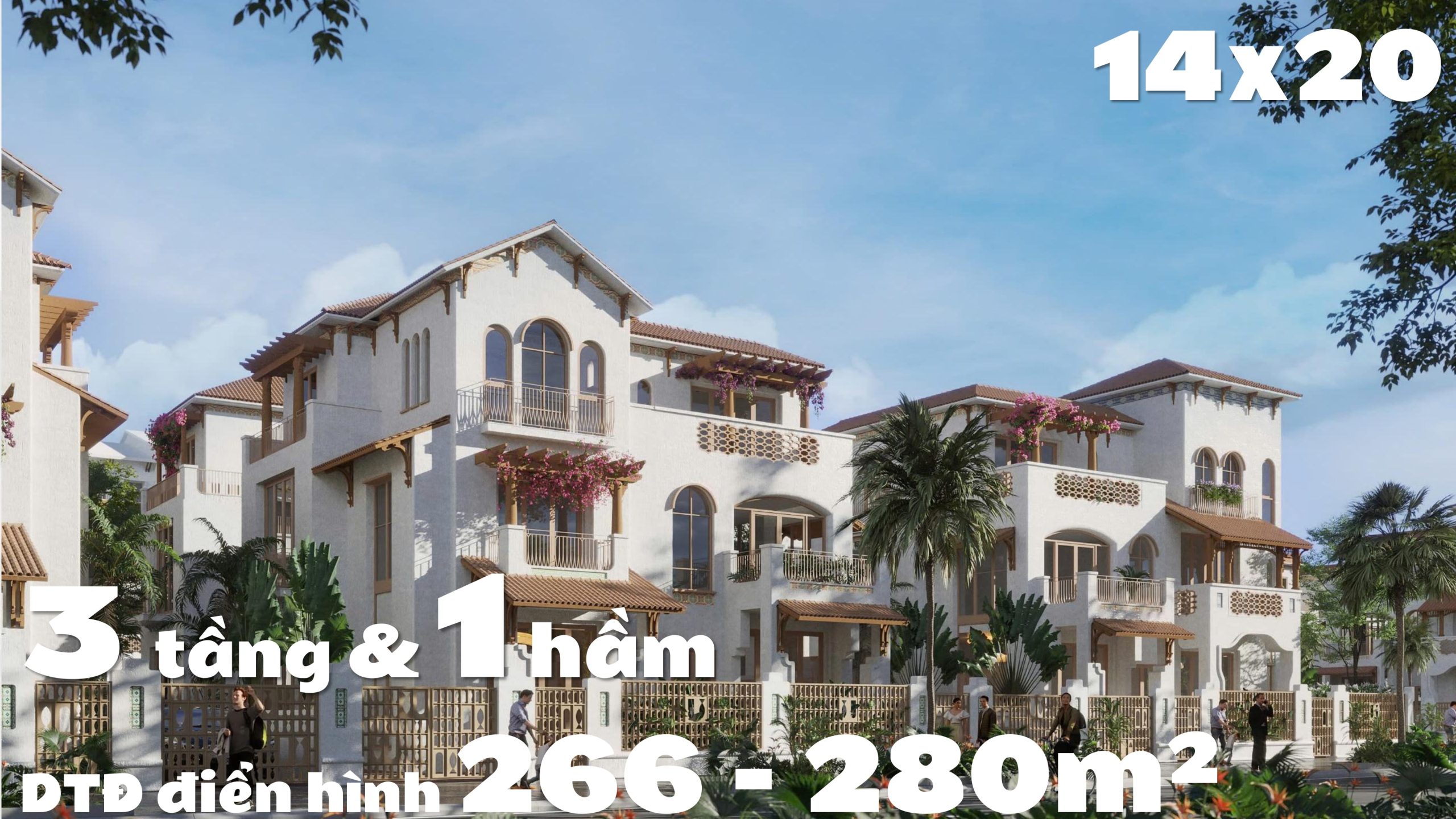 Thiết kế Casa Villa Đơn Lập Blanca City