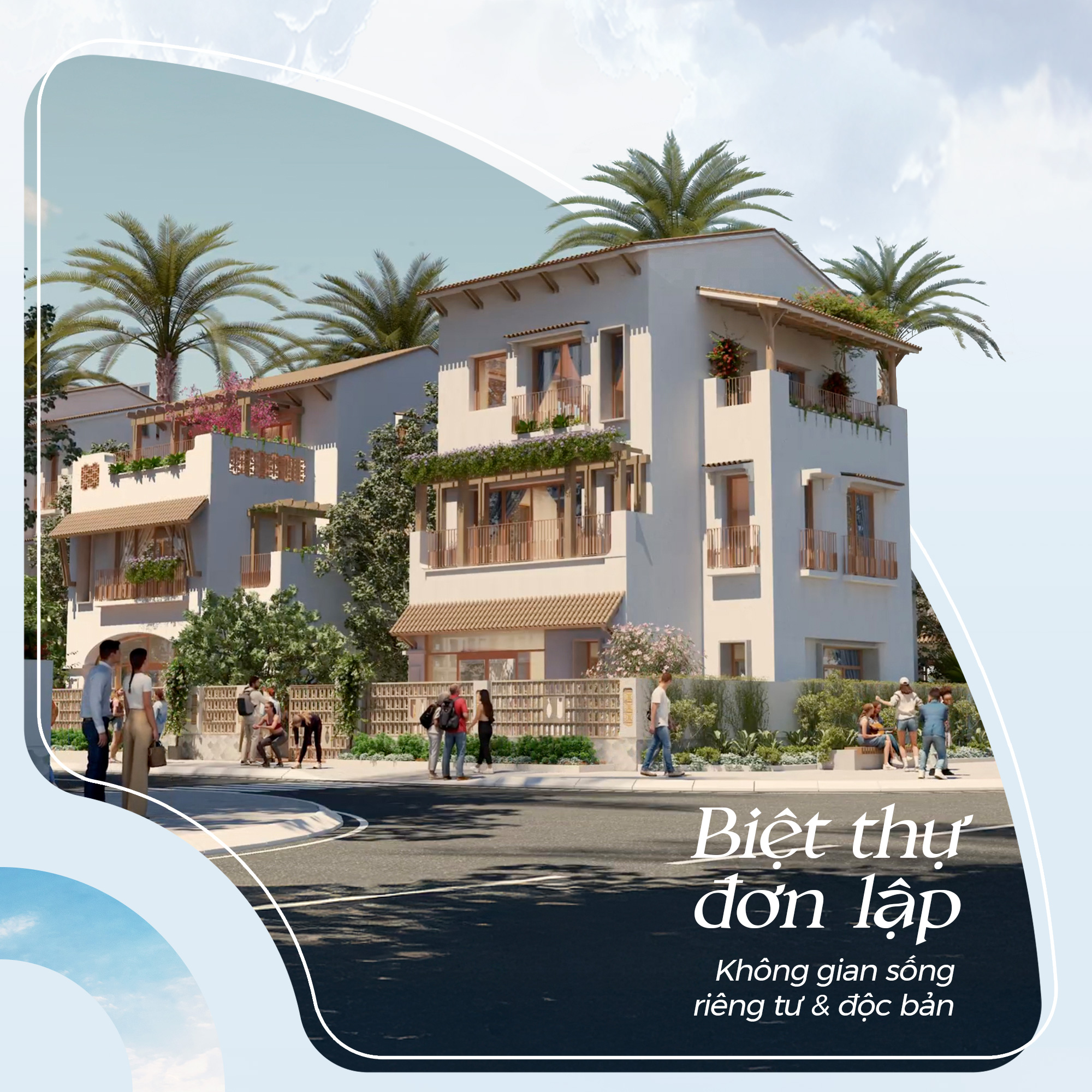 Chính sách bán hàng Phân khu thấp tầng Casa – Blanca City (cập nhật mới nhất) 2 Biet thu Casa Villa Don Lap Blanca City